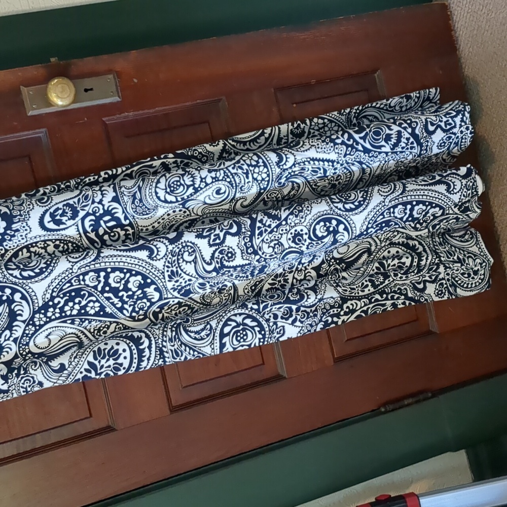 Talbots Knit Jersey Maxi Dress Paisley - Picture 5 of 9